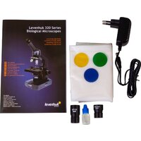 Микроскоп Levenhuk 320 PLUS монокулярный 73795 - Изображение №15 — Chaika Market