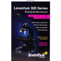 Микроскоп Levenhuk 320 PLUS монокулярный 73795 - Изображение №18 — Chaika Market