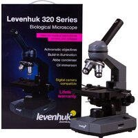 Микроскоп Levenhuk 320 PLUS монокулярный 73795 - Изображение №16 — Chaika Market