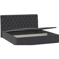 Кровать Трия Скарлет универсальная тип 1 с ПМ 180x200 (велюр графит) - Изображение №3 — Chaika Market