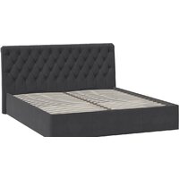 Кровать Трия Скарлет универсальная тип 1 с ПМ 180x200 (велюр графит) - Изображение №2 — Chaika Market