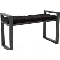 Банкетка Hype Mebel Бридж (черный/черный) - Изображение №1 — Chaika Market