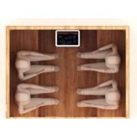 Инфракрасная сауна Шингарёв и Ко Прямая 4-местная (финская) - Изображение №5 — Chaika Market