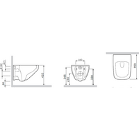 Унитаз подвесной AM.PM Inspire FlashClean C50A1700SC - Изображение №7 — Chaika Market