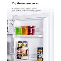 Однокамерный холодильник MAUNFELD MFF83WD - Изображение №22 — Chaika Market