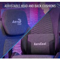 Игровое (геймерское) кресло AeroCool Crown AeroWeave (темно-серый) - Изображение №6 — Chaika Market