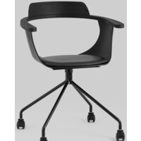Офисное кресло Stool Group Doulton (черный) — Chaika Market