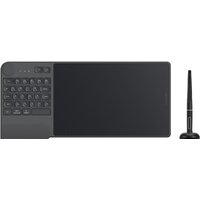Графический планшет Huion Inspiroy Keydial KD200 (черный) — Chaika Market