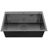 Кухонная мойка Roxen Simple 560220-65B - Изображение №4 — Chaika Market