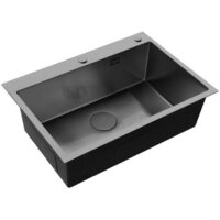 Кухонная мойка Roxen Simple 560220-65B - Изображение №2 — Chaika Market