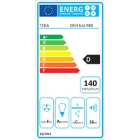 Кухонная вытяжка TEKA DG3 Isla 980 [40485140] - Изображение №3 — Chaika Market