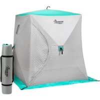 Палатка для зимней рыбалки Premier Fishing Куб PR-ISCC-150BG (бирюзовый/серый) - Изображение №14 — Chaika Market
