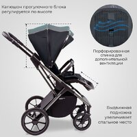 Универсальная коляска Sweet Baby Rocco 2в1 (черный) - Изображение №9 — Chaika Market