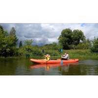 Надувная лодка Вольный ветер Ангара 2 Travel (красный) - Изображение №5 — Chaika Market