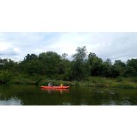 Надувная лодка Вольный ветер Ангара 2 Travel (красный) - Изображение №3 — Chaika Market