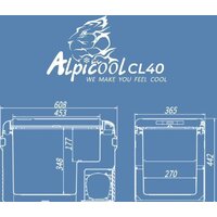 Компрессорный автохолодильник Alpicool CL40 - Изображение №15 — Chaika Market