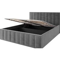 Кровать ДСВ Лана 1.6 с ПМ 160x200 (графит софт) — Chaika Market