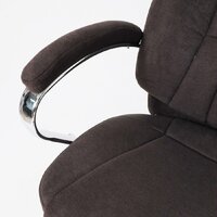 Офисное кресло AksHome King A (ткань, коричневый) - Изображение №12 — Chaika Market