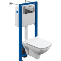 Унитаз подвесной Cersanit Carina XL CO DPL EO Slim+Vector+Corner A64441 — Chaika Market