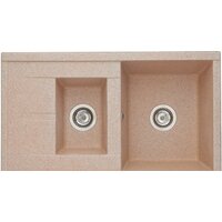 Кухонная мойка Акватон Делия 87 (песочный) — Chaika Market