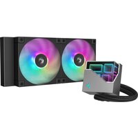 Система жидкостного охлаждения для процессора DeepCool LT240 BK ARGB R-LT240-BKAMNC-G-1 — Chaika Market
