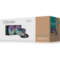 Система жидкостного охлаждения для процессора DeepCool LT240 BK ARGB R-LT240-BKAMNC-G-1 - Изображение №4 — Chaika Market