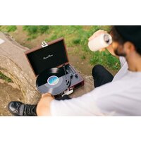 Виниловый проигрыватель Lenco TT-120 (коричневый/белый) - Изображение №6 — Chaika Market