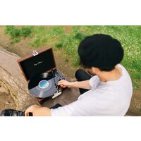 Виниловый проигрыватель Lenco TT-120 (коричневый/белый) - Изображение №7 — Chaika Market