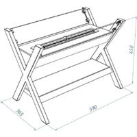 Биокамин Firelight BFP/F-45 X - Изображение №5 — Chaika Market