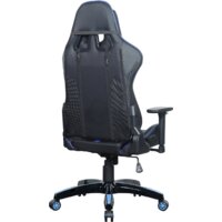 Игровое (геймерское) кресло Brabix GT Carbon GM-120 (черный/синий) - Изображение №4 — Chaika Market