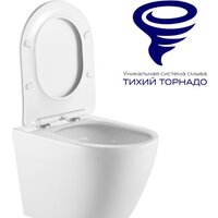Унитаз подвесной Briz Prato PR-2381A - Изображение №5 — Chaika Market