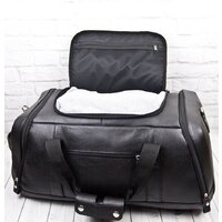 Дорожная сумка Carlo Gattini Classico 4034-01 (черный) - Изображение №4 — Chaika Market