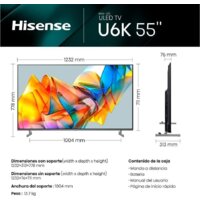 MiniLED телевизор Hisense 55U6KQ - Изображение №11 — Chaika Market