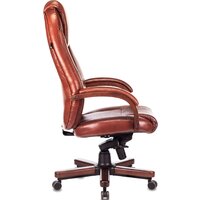 Офисное кресло Бюрократ T-9923WALNUT (светло-коричневый) - Изображение №3 — Chaika Market