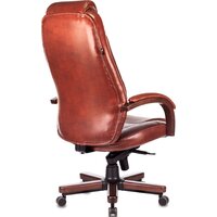 Офисное кресло Бюрократ T-9923WALNUT (светло-коричневый) - Изображение №4 — Chaika Market
