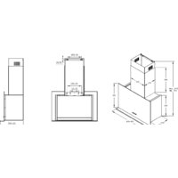 Кухонная вытяжка Korting KHC 95330 GN - Изображение №3 — Chaika Market