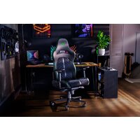 Игровое (геймерское) кресло Razer Enki (черный/зеленый) - Изображение №6 — Chaika Market