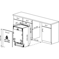Встраиваемая посудомоечная машина BEKO DIS46120 - Изображение №6 — Chaika Market