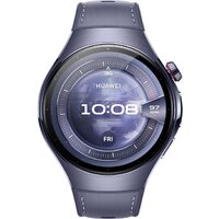 Умные часы Huawei Watch 5 46 мм (фиолетовый, с фиолетовым силиконовым ремешком, международная версия) - Изображение №3 — Chaika Market