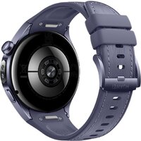 Умные часы Huawei Watch 5 46 мм (фиолетовый, с фиолетовым силиконовым ремешком, международная версия) - Изображение №2 — Chaika Market