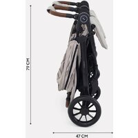 Коляска прогулочная «книга» Rant Twinny RA151 2025 (milk coffee) - Изображение №10 — Chaika Market