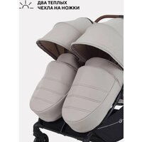Коляска прогулочная «книга» Rant Twinny RA151 2025 (milk coffee) - Изображение №4 — Chaika Market