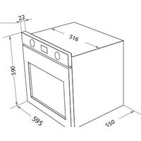 Электрический духовой шкаф HOMSair OEM657BK - Изображение №15 — Chaika Market