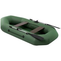 Гребная лодка Тонар Шкипер 240 (зеленый) - Изображение №4 — Chaika Market