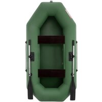 Гребная лодка Тонар Шкипер 240 (зеленый) — Chaika Market