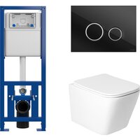 Унитаз подвесной Saniteco KW-9004WS + 64117 + S-IN-MZ-LINK_PRO - Изображение №10 — Chaika Market
