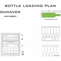Винный шкаф Dunavox DAVG-32.80DB.TO - Изображение №5 — Chaika Market