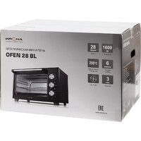 Мини-печь Krona Ofen 28 BL - Изображение №15 — Chaika Market