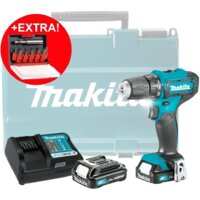 Дрель-шуруповерт Makita DF333DYX14 (с 2-мя АКБ, кейс +набор оснастки) - Изображение №2 — Chaika Market