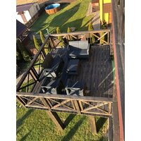 Набор садовой мебели Keter Corfu Rest Set 241725 (графит) - Изображение №9 — Chaika Market